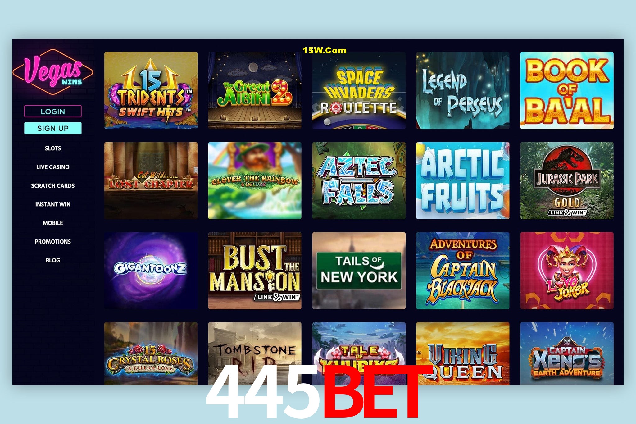 Experiência VIP 445Bet